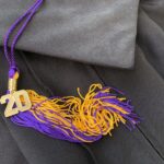 Cap and Gown with 2020 tassel