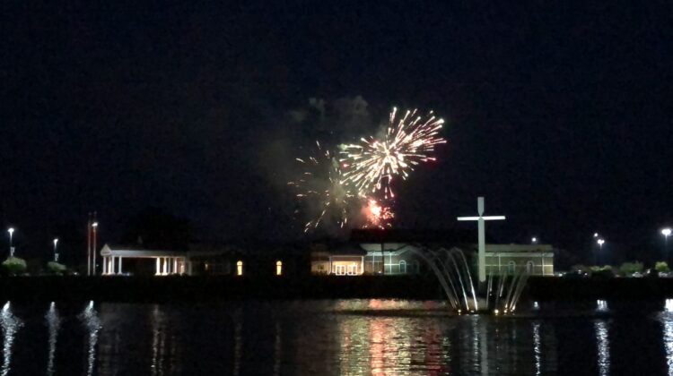 Fireworks at First Baptist